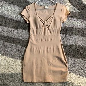 Beige Dress